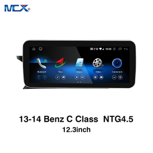 MCX 13-14 Benz C Class W204 NTG 4,5 12,3-дюймовая автомобильная мультимедийная система Trader