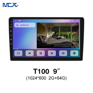 MCX T100 9 дюймов 1024*600 2G+64G Беспроводное Android-автоматическое головное устройство, китайское