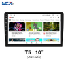 MCX T5 10 дюймов 2 + 32G WIFI GPS Радио DVD Android Автомобильное головное устройство на заводе