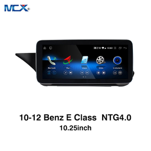 MCX 2010-2012 Benz E Class W212 NTG 4.0 10,25-дюймовый автомобильный радиоприемник Android