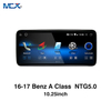 MCX 16-17 Benz A Class NTG 5.0 10,25-дюймовая автомобильная стереосистема Android Заводы