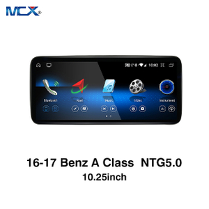 MCX 16-17 Benz A Class NTG 5.0 10,25-дюймовая автомобильная стереосистема Android Заводы
