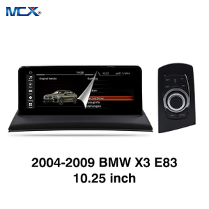 MCX 2004-2009 BMW X3 E83 10,25-дюймовый автомобильный мультимедийный проигрыватель компании