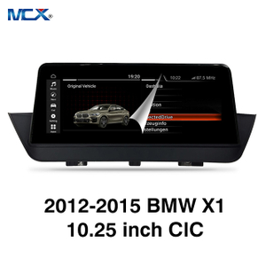 MCX 2012-2015 BMW X1 10,25-дюймовый автомобильный аудиоплеер CIC Изготовление