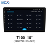 MCX T100 10 дюймов 1280*720 2G+32G Android Автомобильная стереосистема с экспортером DVD-плеера