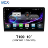 MCX T100 10 дюймов 1024*600 1.5G+32G Android стерео головное устройство заводы