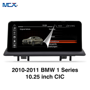 MCX 2010-2011 BMW 1 серии 10,25-дюймовый монитор CIC Android от производителя