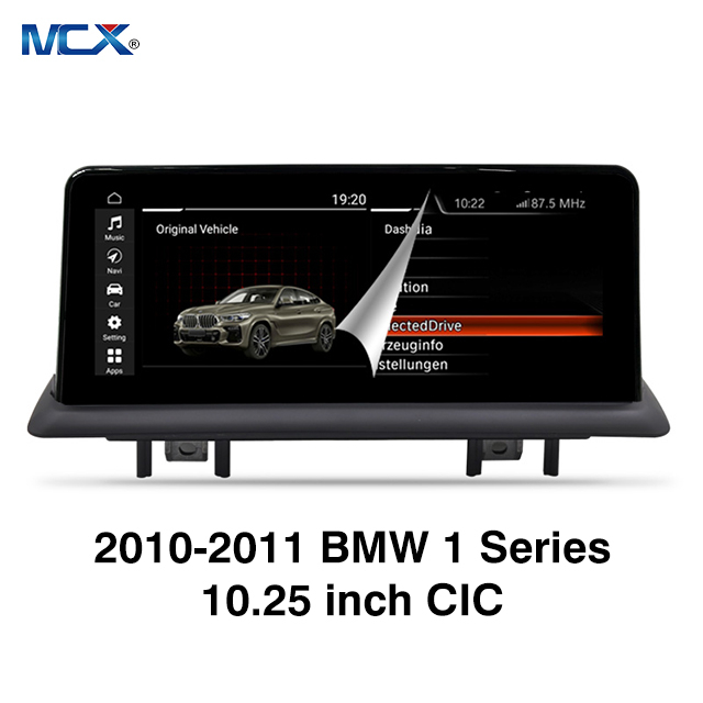 MCX 2010-2011 BMW 1 серии 10,25-дюймовый монитор CIC Android от производителя
