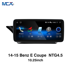 MCX 14-15 Benz E Coupe W207 C207 NTG 4.5 10.25 Inch Car Radio Fabricate