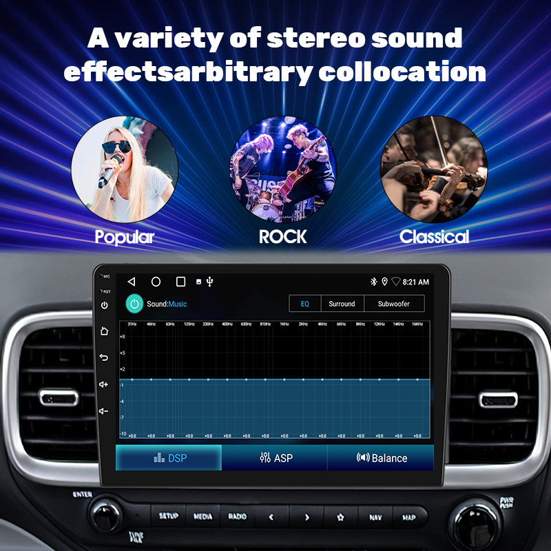Качество звука автомобильной стереосистемы улучшается за счет обработки аудиосигналов автомобильной аудиосистемы с помощью DSP.