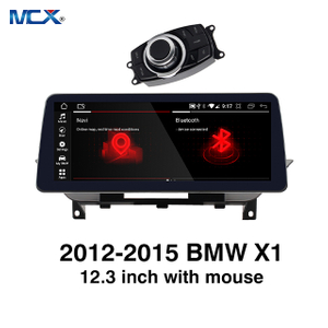 MCX 2012-2015 BMW X1 12,3 дюйма с мышью Автомобильный DVD-плеер Inc.