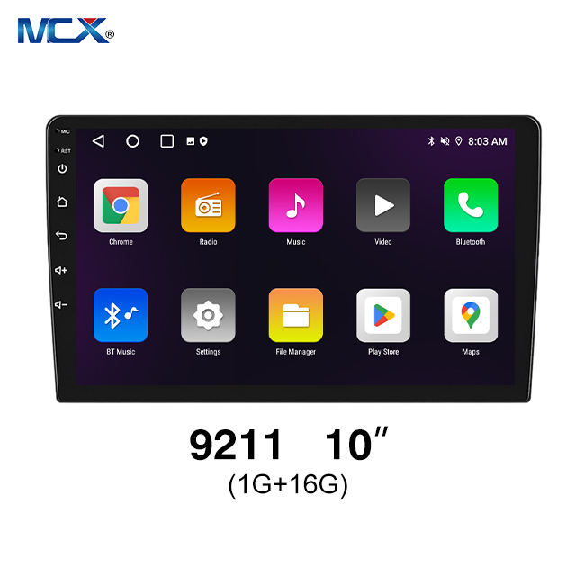 MCX 9211 10-дюймовый 1+16G автомобильный GPS-плеер с Android-плеером