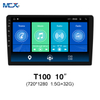 MCX T100 10 дюймов 720*1280 1.5G+32G Поставщик автомобильного аудио CD-плеера