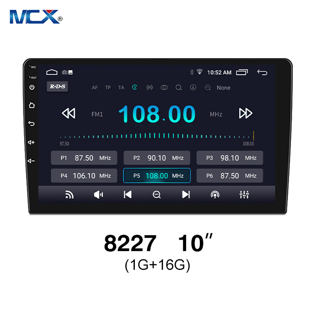 MCX 8227 10-дюймовый 1+16G AHD Поставщики автомобильных головных устройств