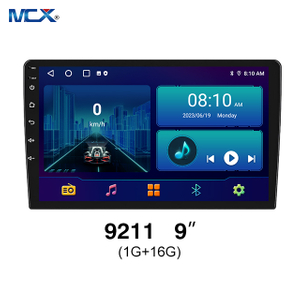 MCX 9211 9-дюймовый 1+16G Android BT AHD Поставщик автомобильного навигационного монитора