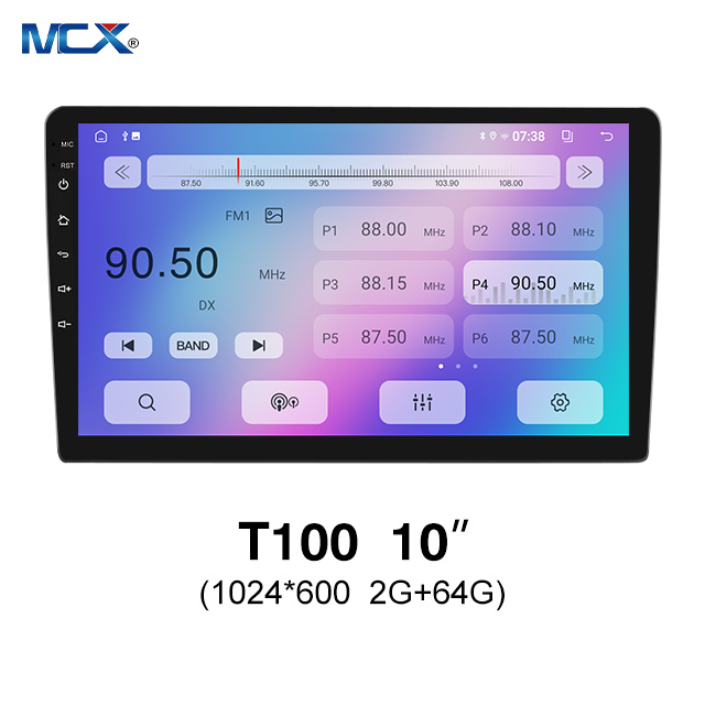 MCX T100 10 дюймов 1024*600 2G+64G Android Автомобильный DVD-плеер GPS-навигация Изготовление