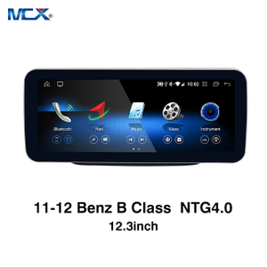 MCX 2011-2012 Benz B Class W246 NTG 4.0 12,3-дюймовое головное устройство, оптовая продажа