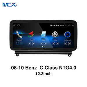 MCX 2008-2010 Benz C Class W204 NTG 4.0 12,3-дюймовый автомобильный радиоприемник