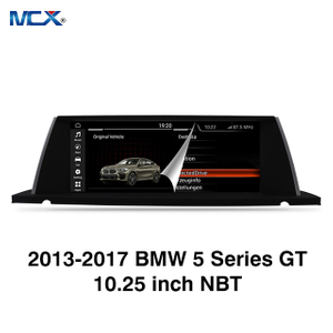 MCX 2013-2017 BMW 5 Series GT 10,25-дюймовое головное устройство NBT Автоконструктор