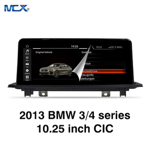 MCX 2013 BMW 3/4 Series10,25-дюймовый автомобильный медиаплеер CIC Android Fabricate