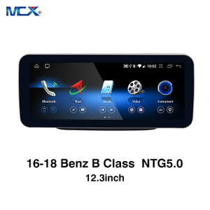 MCX 16-18 Benz B Class W246 NTG 5.0 12,3-дюймовый автомобильный радиоприемник с производством Carplay