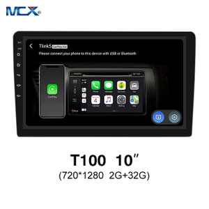 MCX T100 10 дюймов 720*1280 2G+32G Android Автомобильная стереосистема с DVD оптом