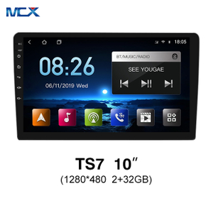 MCX TS7 10 дюймов 1280*480 2+32 ГБ Bluetooth автомобильный сенсорный экран китайский