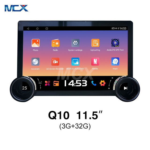 MCX Q10 11,5-дюймовый 3 + 32G Android 13 с двойной ручкой Android-плеер оптом