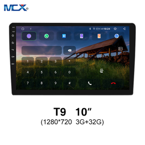 MCX T9 3+32G 10-дюймовый 1280*720 GPS Wi-Fi Android Поставщик автомобильной стереосистемы