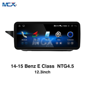 MCX 14-15 Benz E Class W212 NTG 4.5 12.3 Inch IPS Head Unit Agency