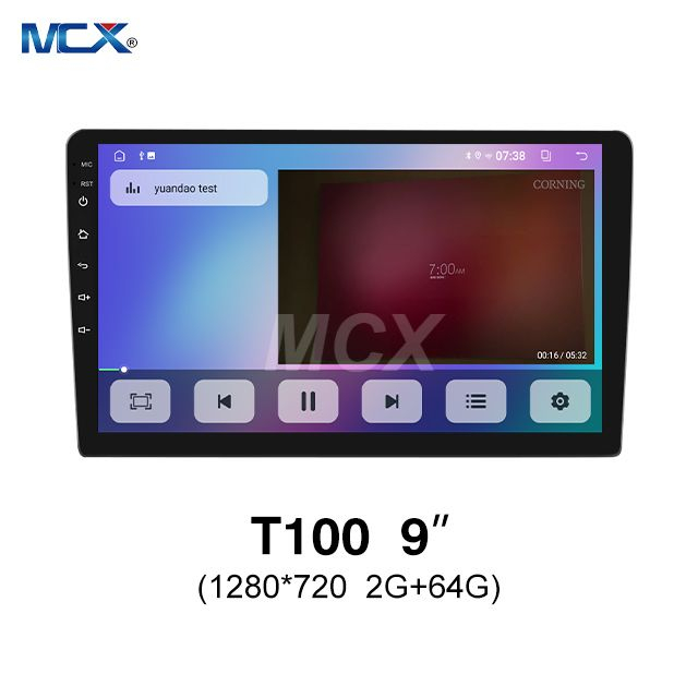 MCX T100 9 дюймов 1280*720 2G+64G Android-видеоплеер для оптовых продаж автомобилей