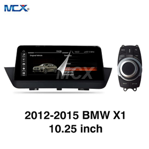 MCX 2012-2015 BMW X1 10.25 Inch AHD WIFI Car DVD Player Supplier