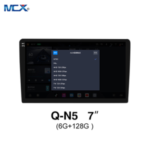 MCX Q-N5 3987 7-дюймовый видеовыход 6G + 128G Android 13 Автомобильные стереосистемы