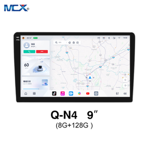 MCX Q-N4 3986 9-дюймовый автомобильный радиоприемник 8G+128G с DVD и GPS