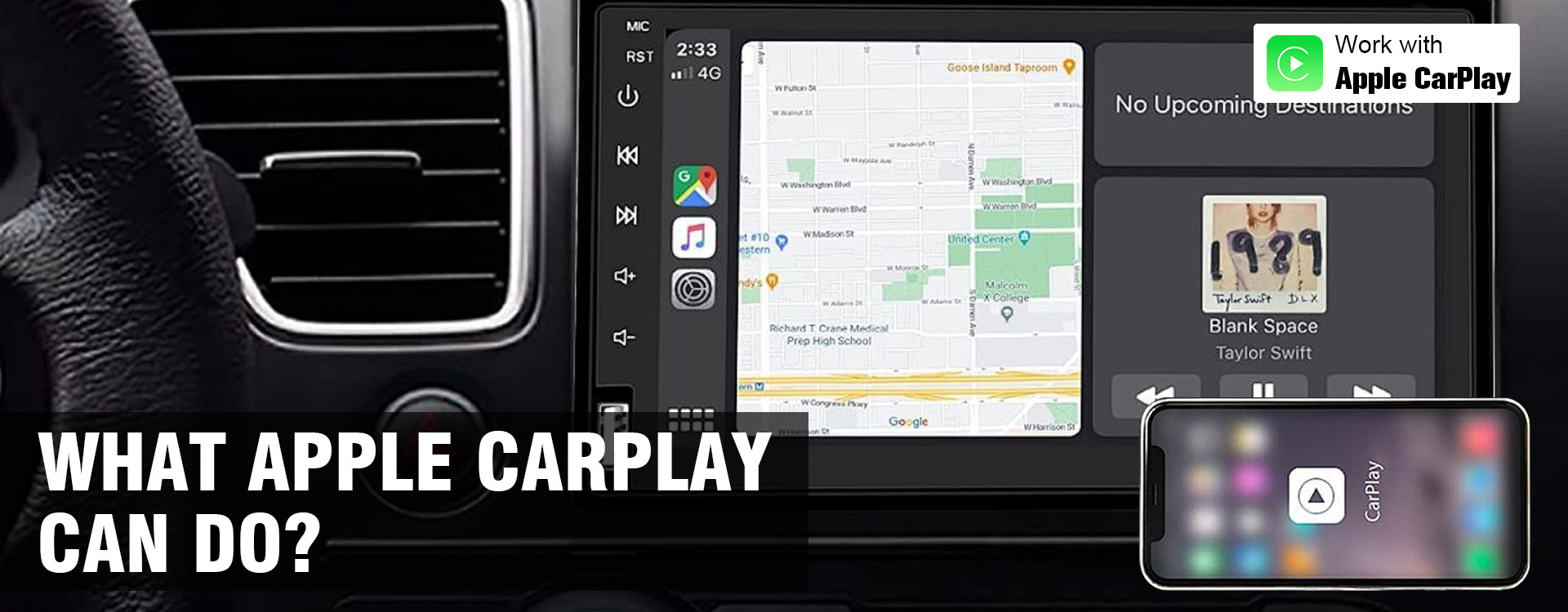 на что способен Apple Carplay?