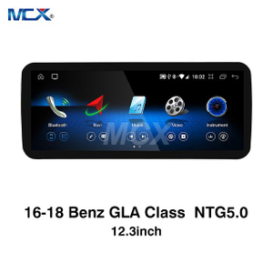 MCX 16-18 Benz GLA Class NTG 5.0 12,3-дюймовая автомобильная стереосистема на базе Android с производителями Android Auto