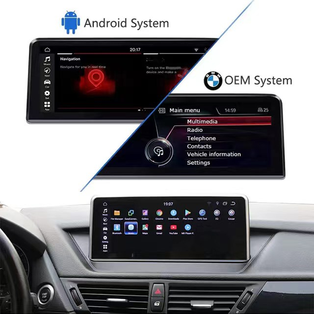 MCX 2010-2011 BMW 1 серии 10,25-дюймовый монитор CIC Android от производителя