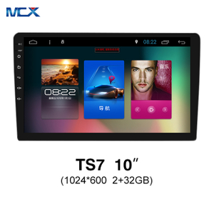 MCX TS7 10-дюймовый 1024*600 2+32 ГБ эквалайзер с сенсорным экраном Автомобильные аудиосистемы