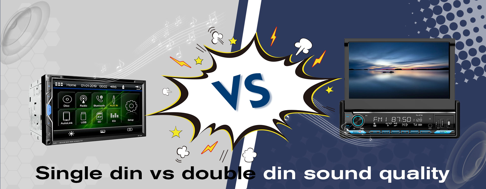 Качество звука Single DIN vs Doubdin