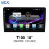 MCX T100 10 дюймов 1024*600 1.5G+32G Android стерео головное устройство заводы